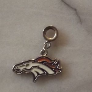 ⭐️CLEARANCE SALE⭐️ DENVER BRONCO'S PENDANT WITH INSET ENAMEL